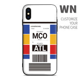 Southwest Airlines plane Baggage Ticket perfect for crew pilot apple iphone 14 13 12 11 pro max huawei samsung xiaomi
